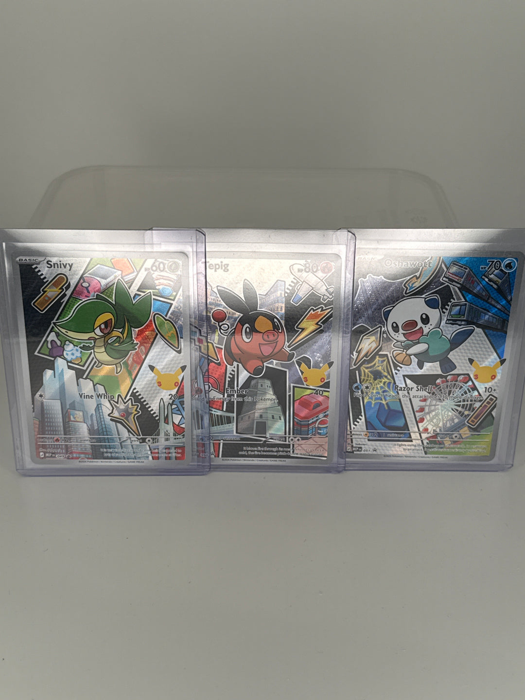 Pokemon TCG 2026 Snivy/Tepig/Oshawott First Partner Series 2 Trio, 049/050/051 (SOLD AS SET OF 3)