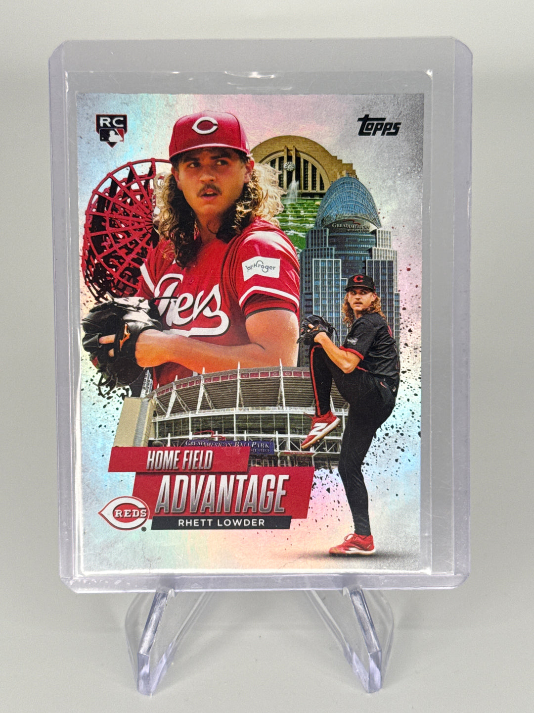 Rhett Lowder 2025 Topps Series 2 Home Field Advantage SP Rookie