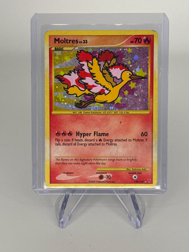 Pokemon TCG 2009 Moltres LV. 33 Supreme Victors Holo, 149/147