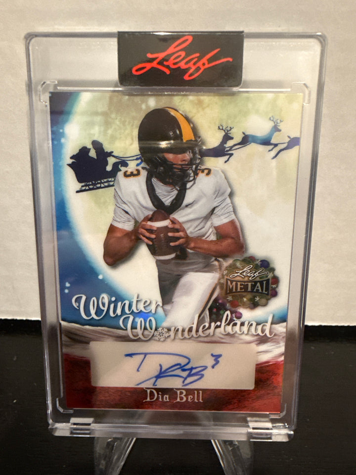 Dia Bell 2025 Leaf Metal Winter Wonderland 1/1 Auto