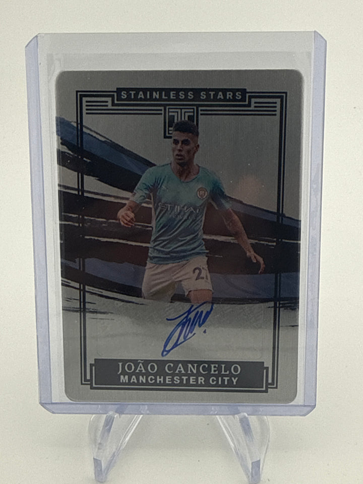 Joao Cancelo 2021-2022 Panini Impeccable Stainless Stars Auto, 02/20