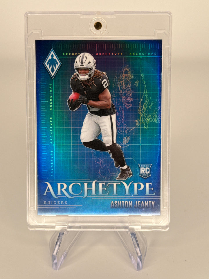 Ashton Jeanty 2025 Panini Phoenix Archetype SSP Case Hit Rookie