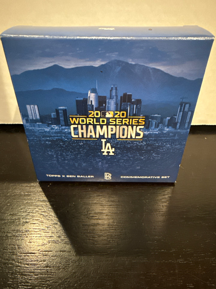 Topps X Ben Baller 2020 World Series Champions Complete Team Set with Auto (Will Smith)