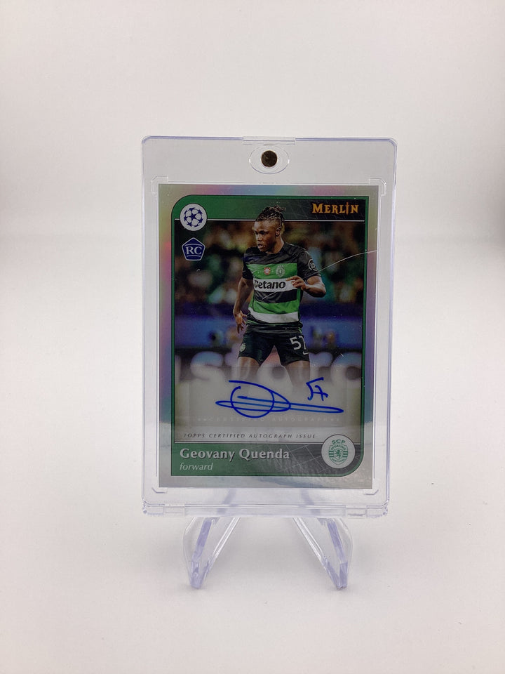 Geovany Quenda 2025 Topps Merlin Chrome Rookie  Auto