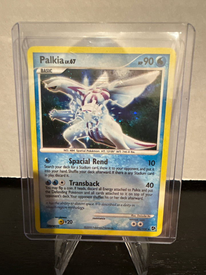 Pokemon TCG 2008 Palkia LV. 67 Great Encounters Cosmos Holo, 26/106