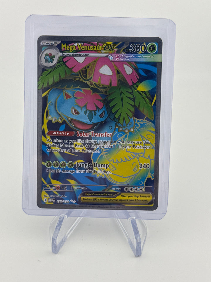 Pokemon TCG 2025 Mega Venusaur Mega Evolutions Full Art Ultra Rare, 155/132