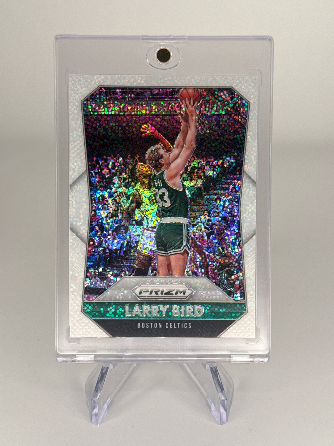 Larry Bird 2015 Panini Prizm White Sparkle Prizm SSP