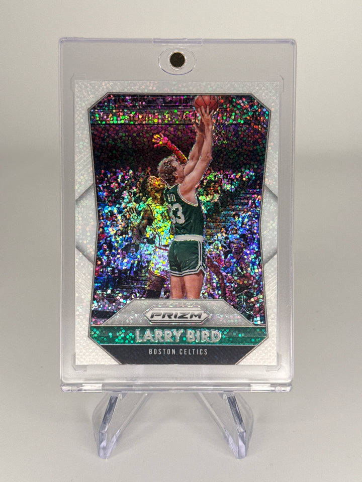 Larry Bird 2015 Panini Prizm White Sparkle Prizm SSP