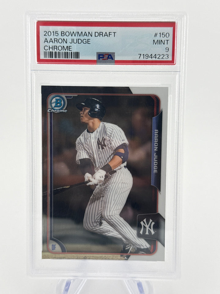 Aaron Judge 2015 Bowman Draft Chrome, PSA 9 Mint
