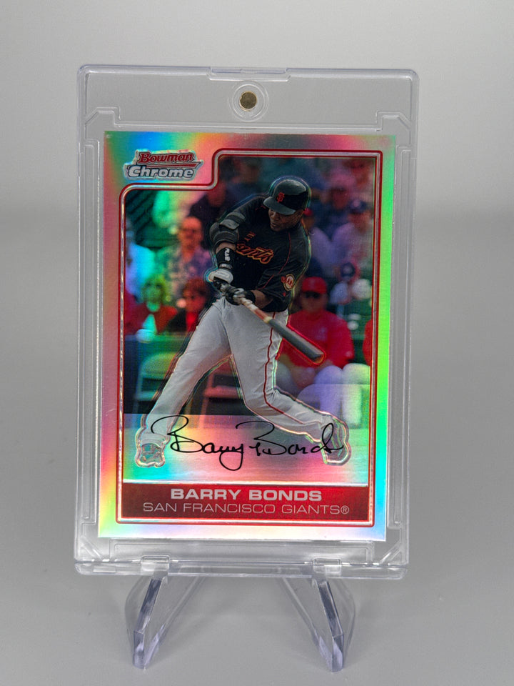 Barry Bonds 2006 Bowman Chrome Refractor