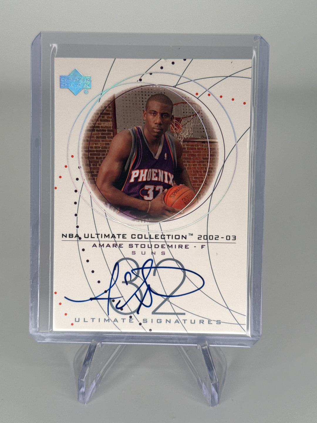 Amare Stoudemire 2002 Upper Deck Ultimate Collection Rookie Auto