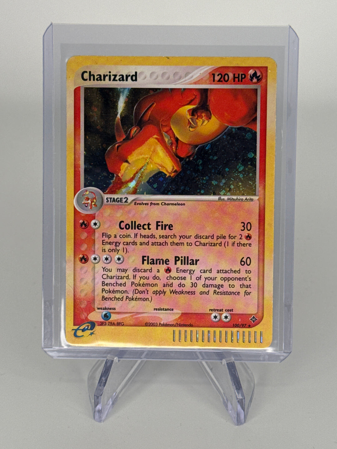 Pokemon TCG 2003 Charizard Pokemon Dragon Holo, 100/97