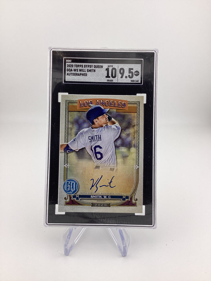 Will Smith 2020 Topps Gypsy Queen Auto, SGC 9.5 Gem Mint, SGC 10 Auto