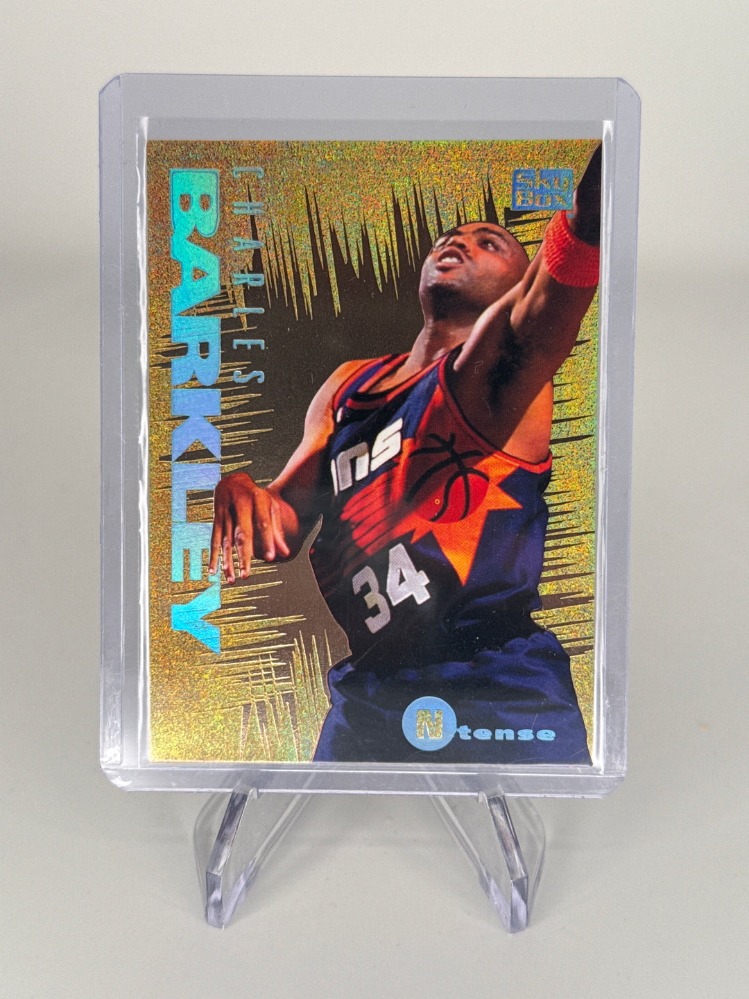 Charles Barkley 1994-1995 Skybox Emotion Ntense Gold Foil