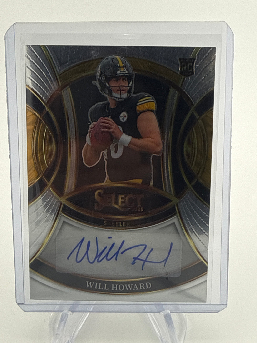 Will Howard 2025 Panini Select Rookie Auto
