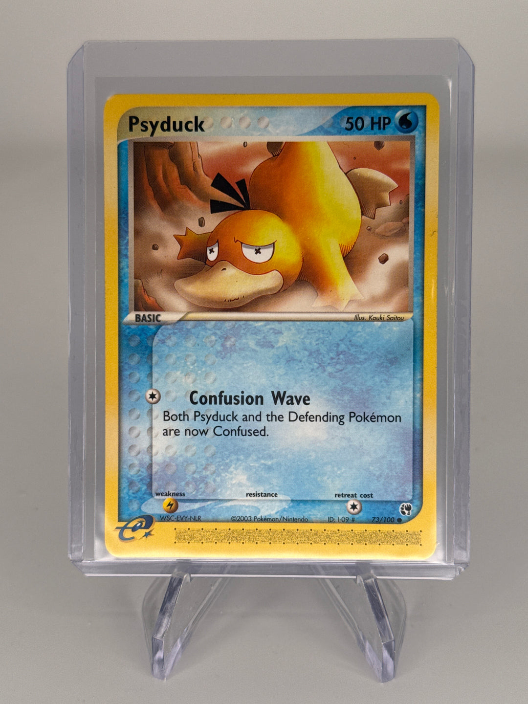 Pokemon TCG 2003 Psyduck EX Sandstorm, 73/100