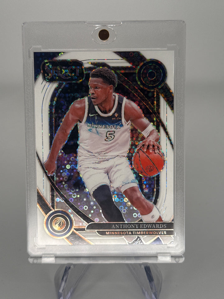 Anthony Edwards 2024 Panini Select White Disco Prizm, 64/75