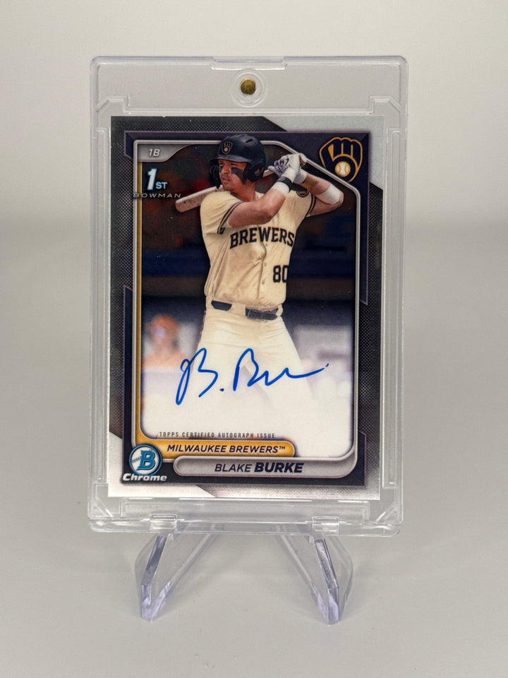 Blake Burke 2024 Bowman Chrome 1st Auto