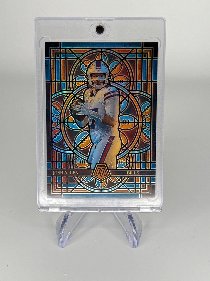 Josh Allen 2025 Panini Mosaic Stained Glass SSP Case Hit