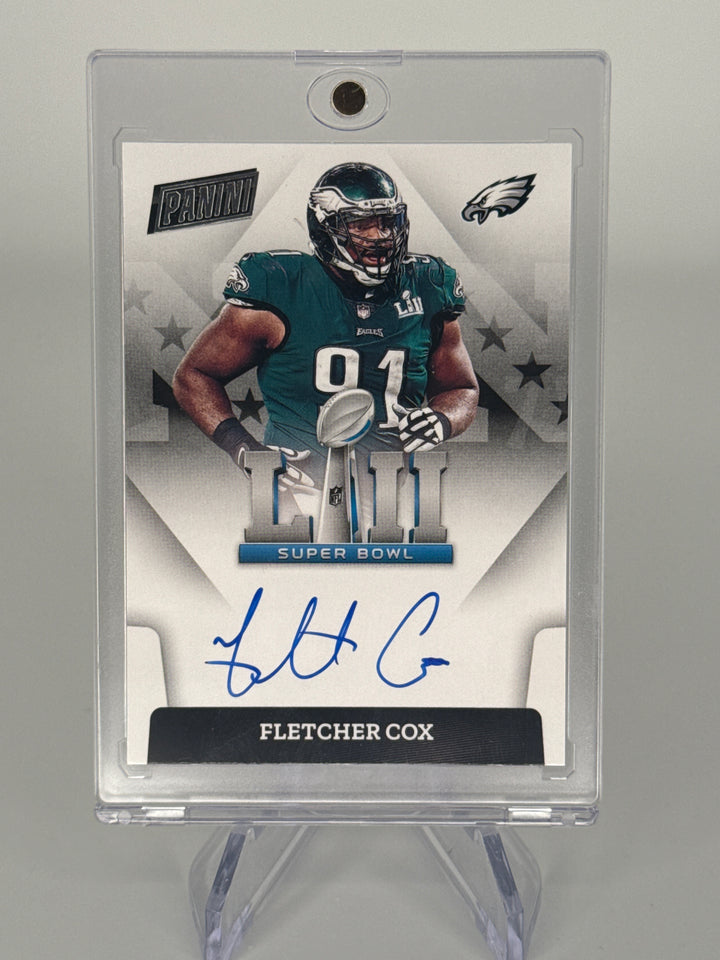 Fletcher Cox 2022 Panini Super Bowl Signatures