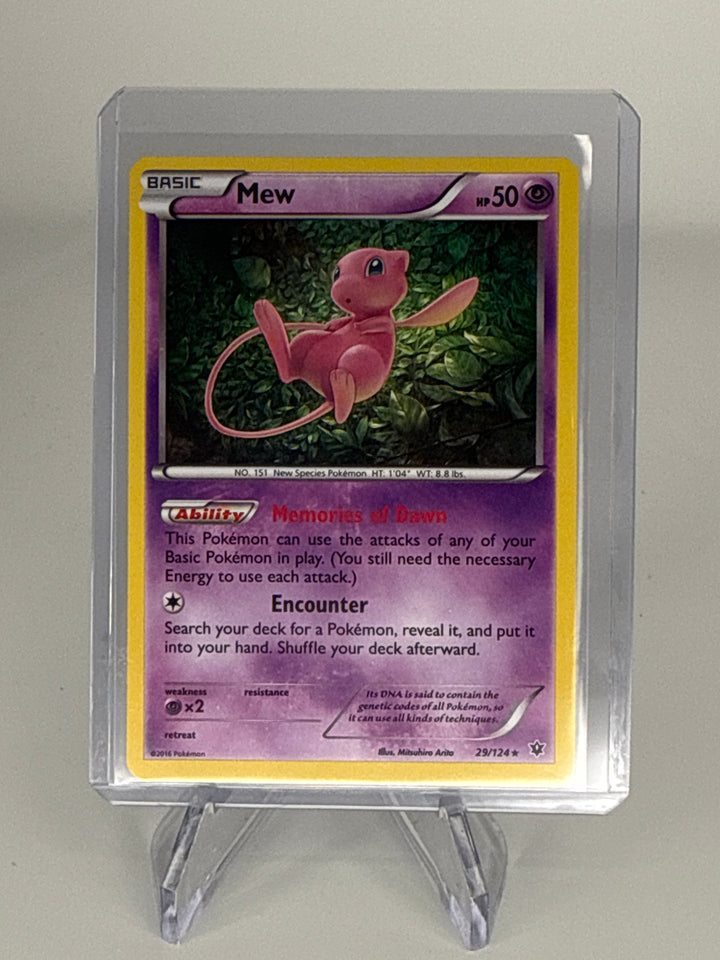 Pokemon TCG 2016 Mew Fates Collide Holo, 29/124