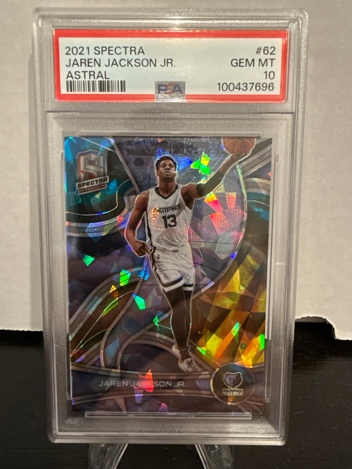 Jaren Jackson Jr 2021 Panini Spectra Astral, 22/35, PSA 10 Gem Mint