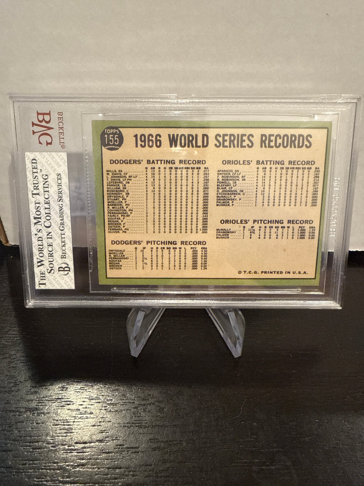 1967 Topps World Series, The Winners Celebrate, BVG 7