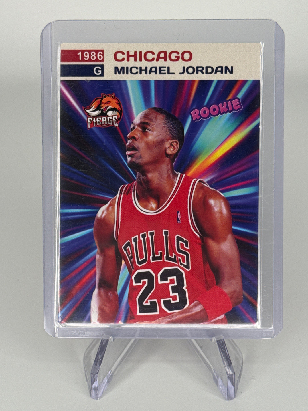 Michael Jordan 1986 Fierce SP Rookie, 1 of 1000