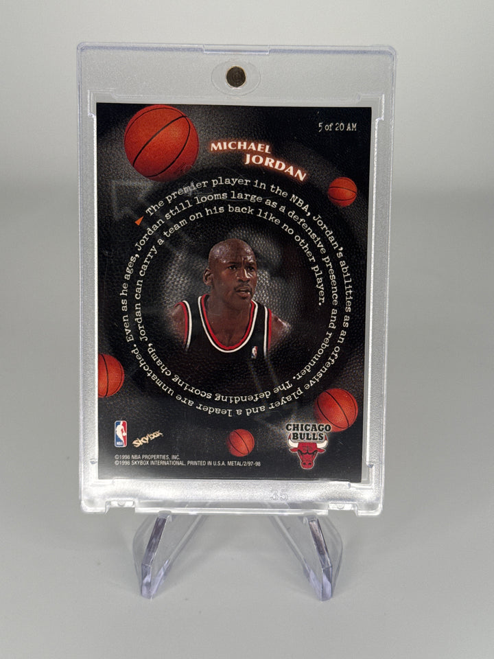 Michael Jordan 1998 Skybox Metal Universe All Millennium
