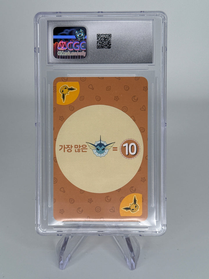 Pokemon TCG 2019 Jolteon Korean Point Salad Eevee Edition, CGC 10 Gem Mint