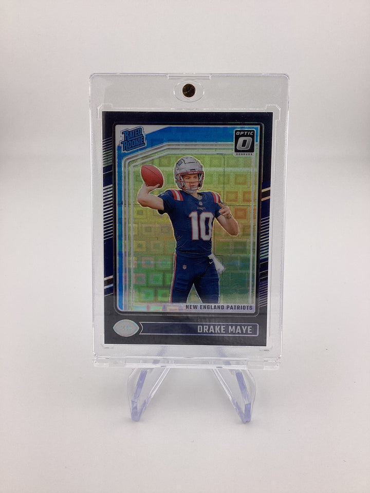 Drake Maye 2024 Panini Donruss Optic Black Pandora Rookie, 05/25