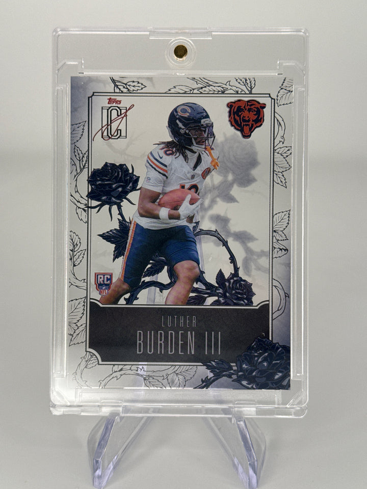 Luther Burden 2025 Topps Signature Class Roses SSP Case Hit Rookie