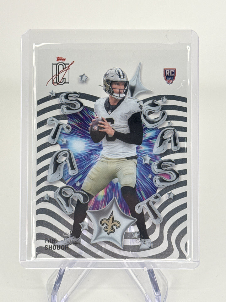 Tyler Shough 2025 Topps Signature Class Star Cast SP Rookie