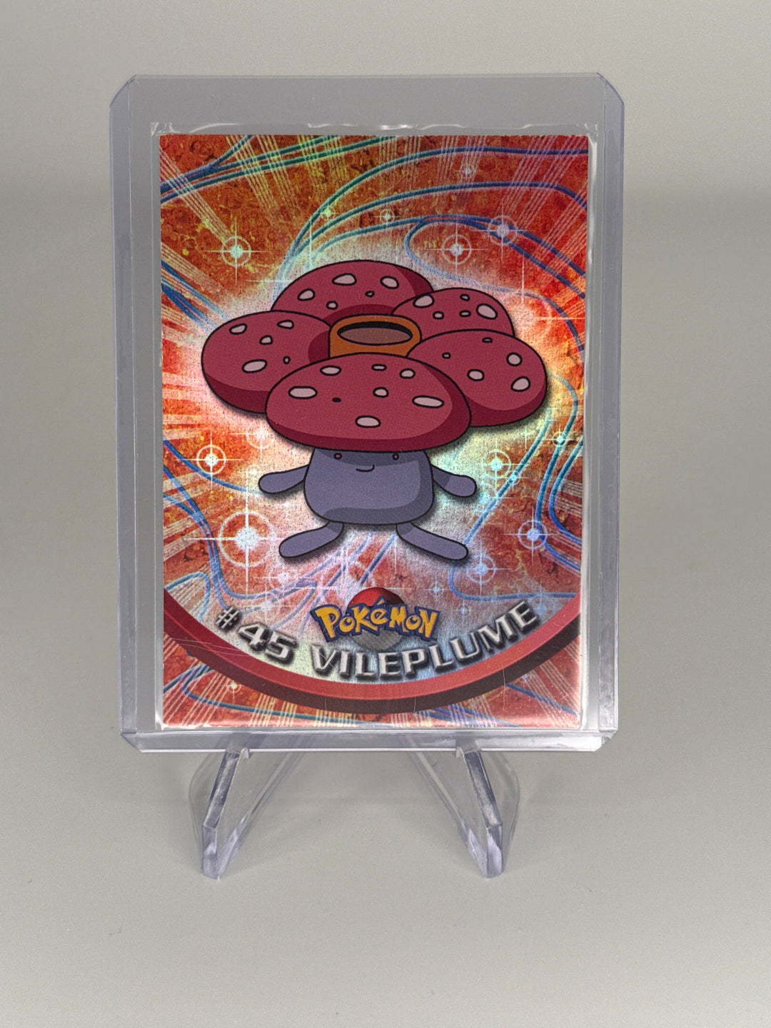 Pokemon TCG 1999 Topps Pokemon Vileplume 45 Foil