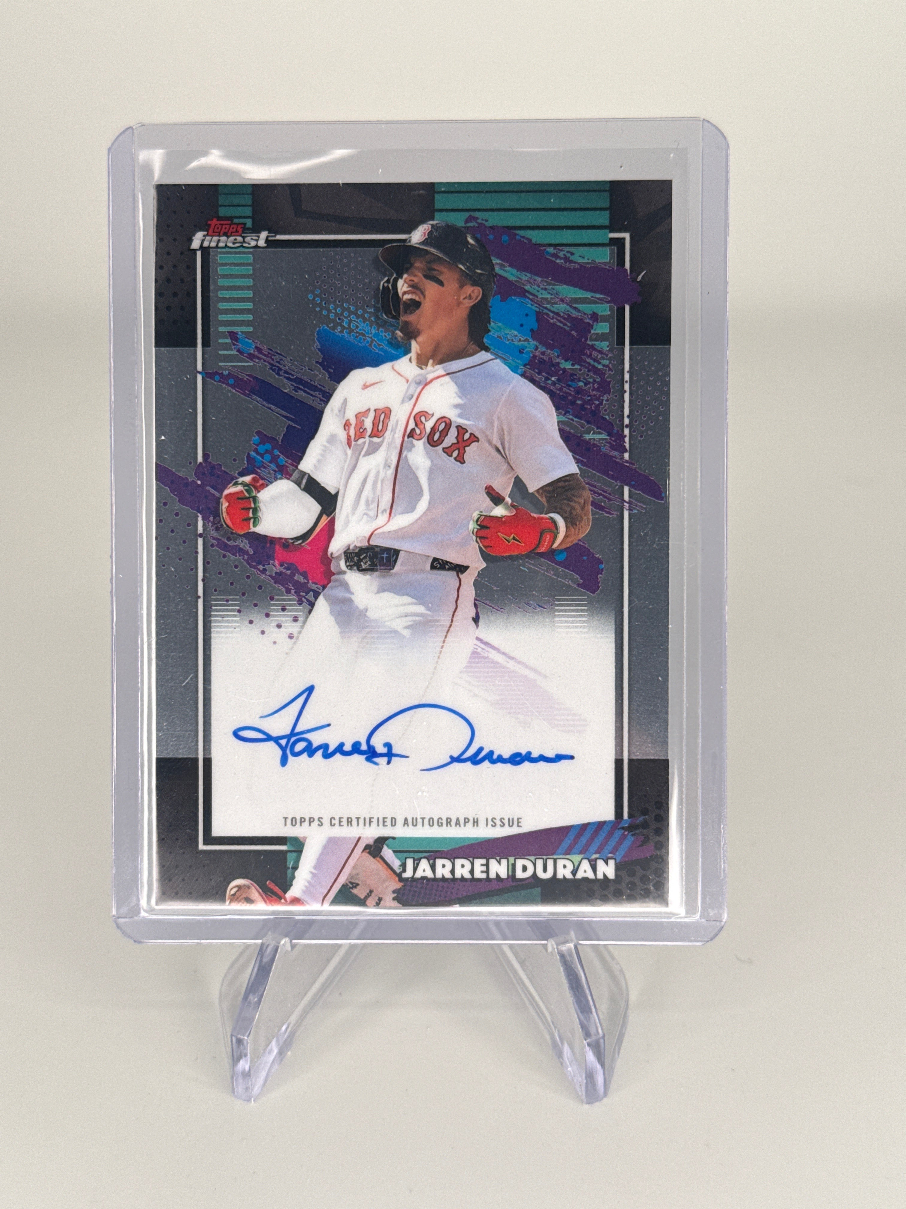 Jarren Duran 2026 Topps Finest Auto – Hobby Card Shop