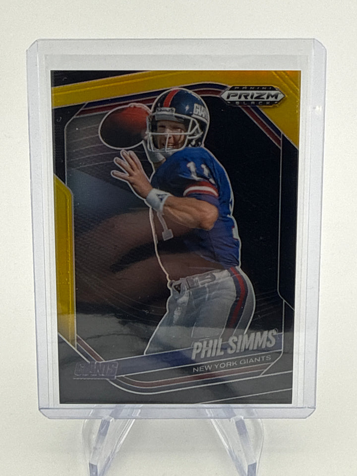 Phil Simms 2025 Panini Prizm Black Gold Prizm, 5/5