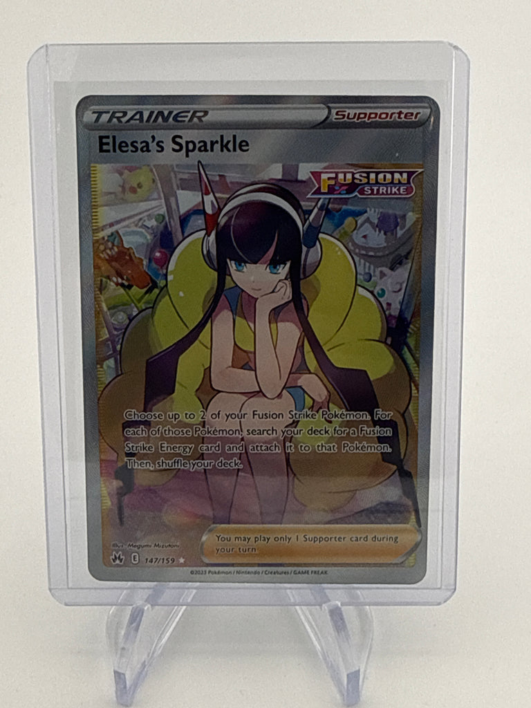 elesa's sparkle pokemon card value TCG 2023 Sword and Shield Crown Zenith Ultra R – Hobby Shop Print Run:Unknown Print Artist_Yoji Shinkawa The item available is Nurgle's Rot