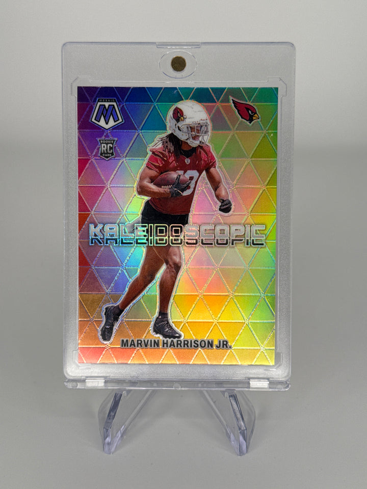 Marvin Harrison Jr. 2024 Panini Mosaic Kaleidoscopic SSP Case Hit Rookie