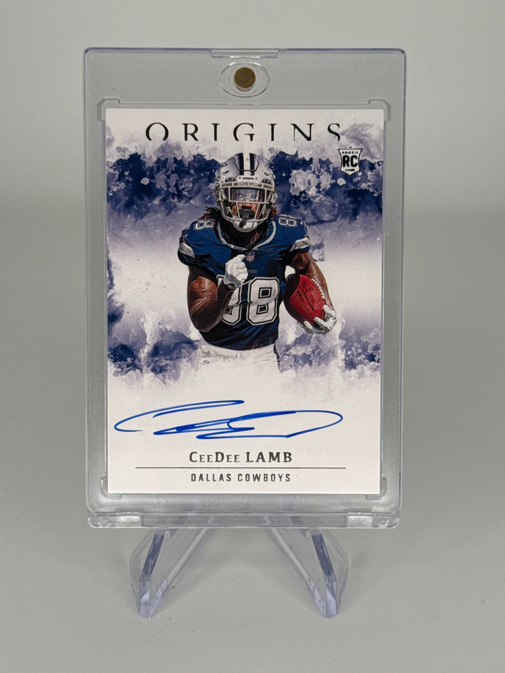 Ceedee Lamb 2020 Panini Origins Rookie Auto