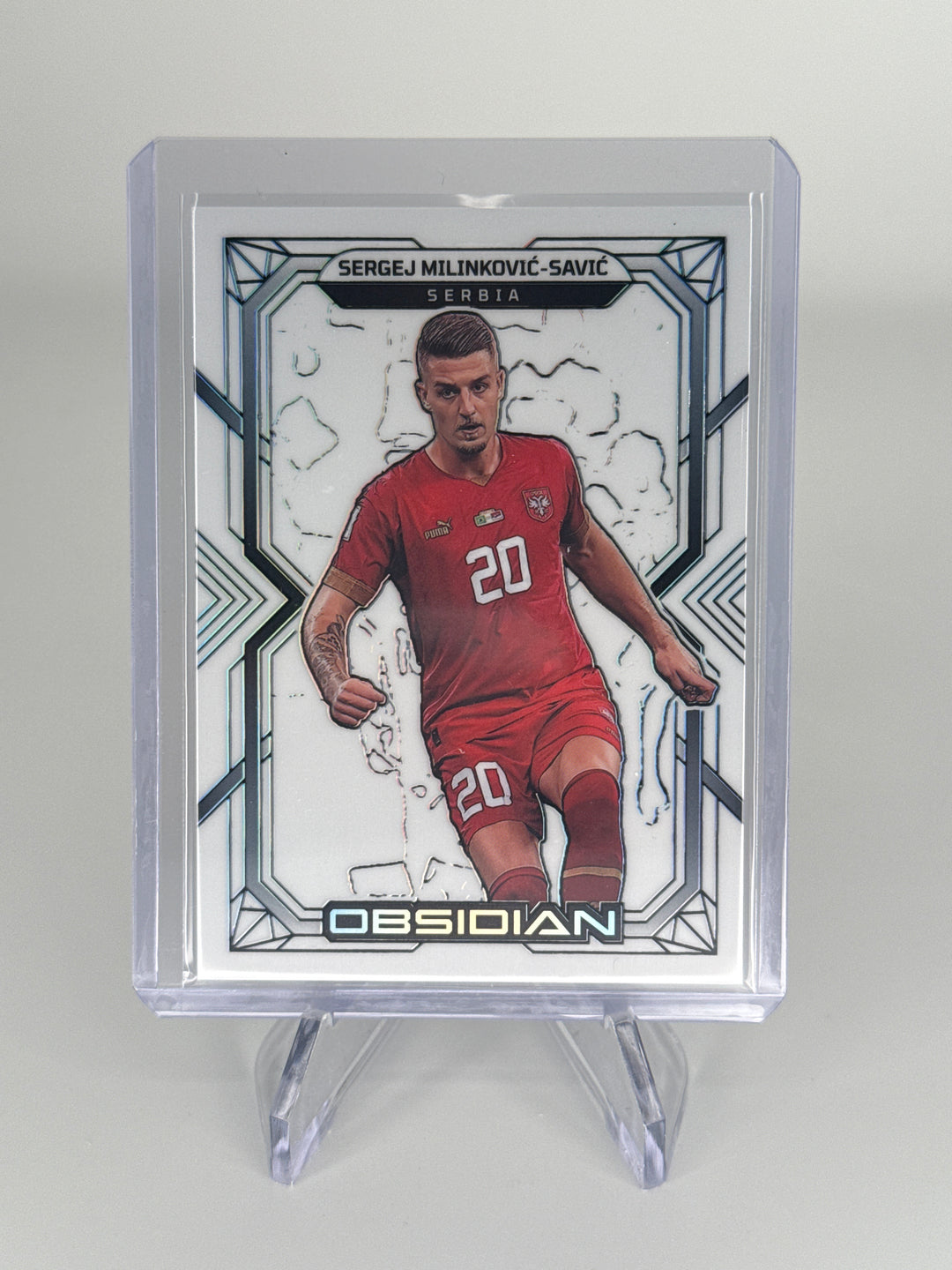 Sergej Milinkovic Savic 2023-2024 Panini Obsidian Contra, 9/9