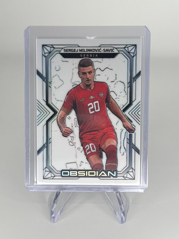 Sergej Milinkovic Savic 2023-2024 Panini Obsidian Contra, 9/9