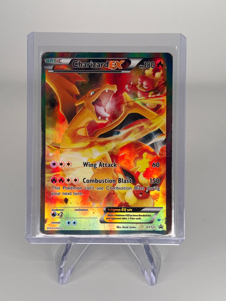 Pokemon TCG 2016 Charizard EX Ultra Rare Full Art Promo, XY121