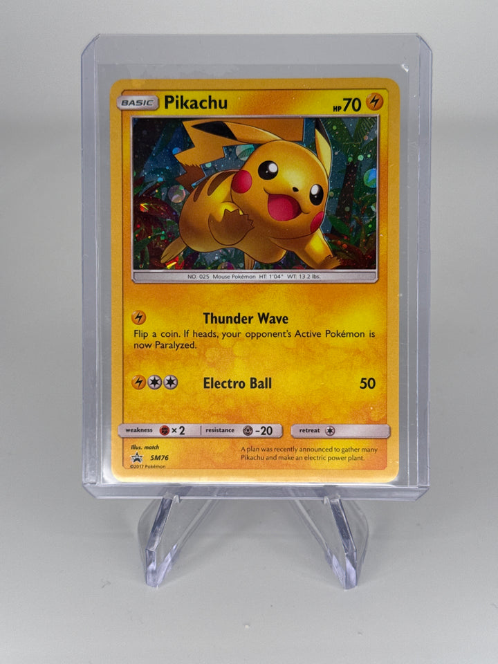 Pokemon TCG 2007 Pikachu Sun & Moon Black Star Promo, SM76