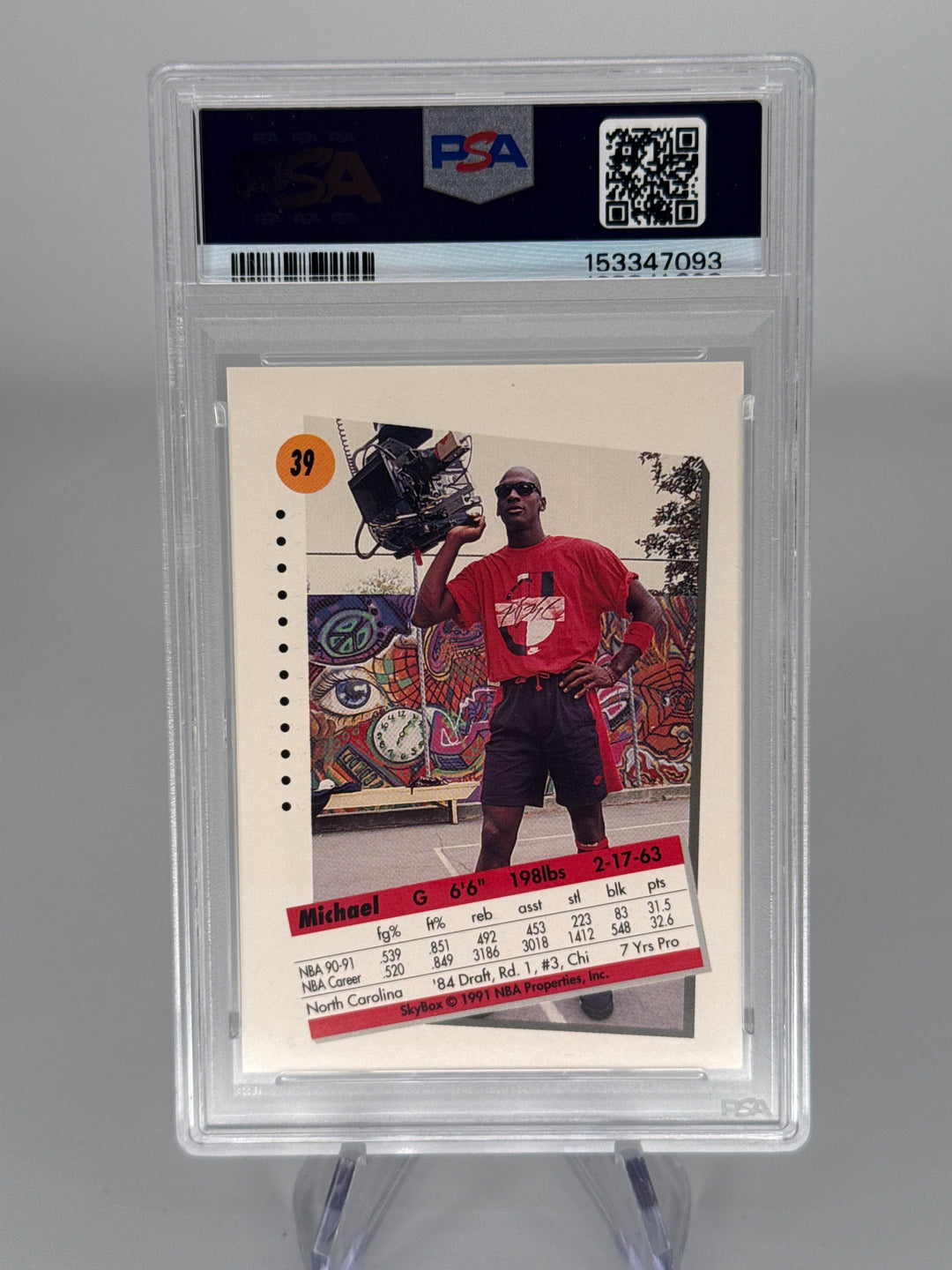 Michael Jordan 1991 Skybox, PSA 10 Gem Mint