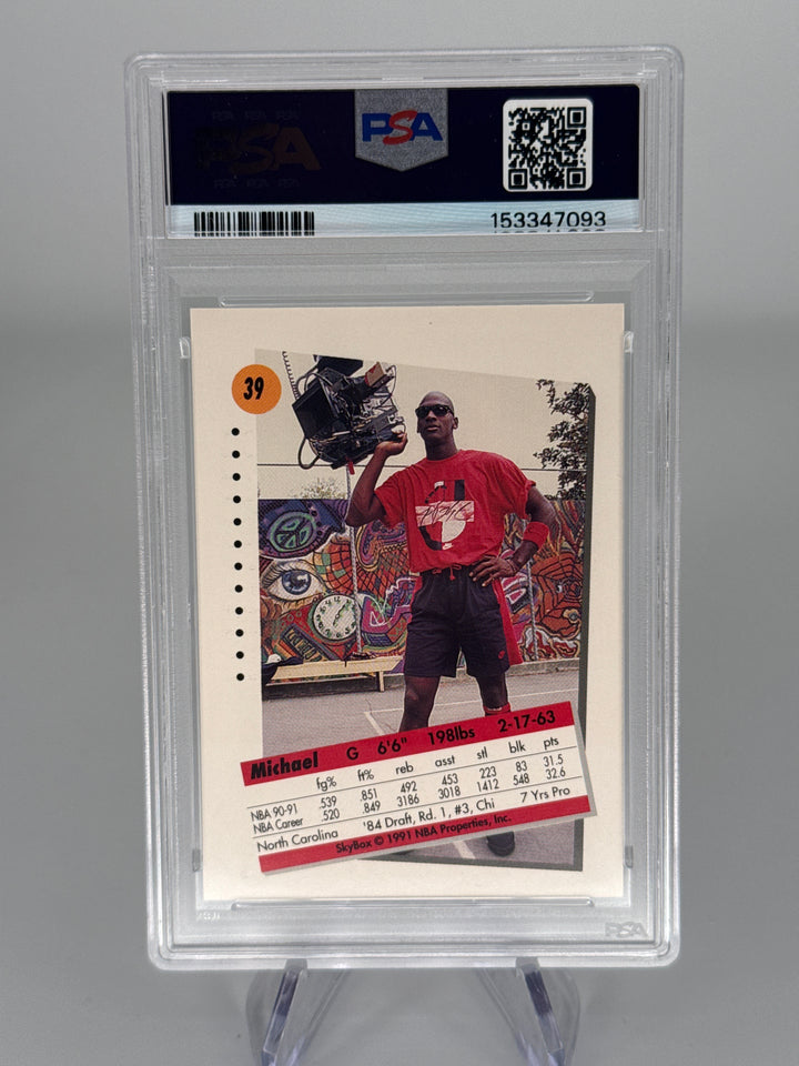 Michael Jordan 1991 Skybox, PSA 10 Gem Mint