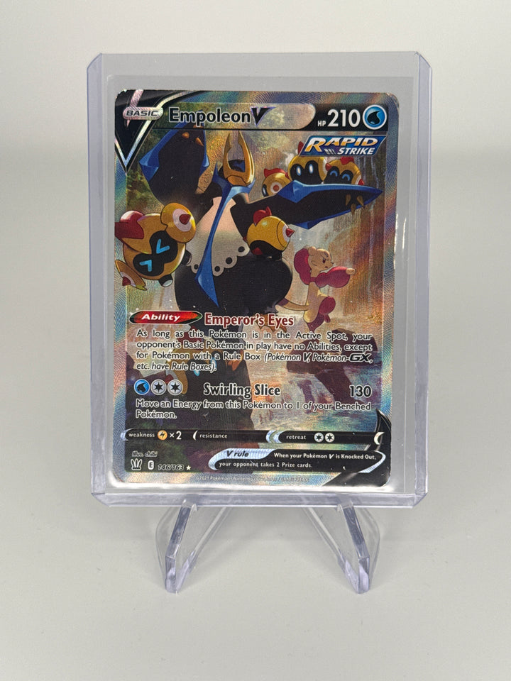 Pokemon TCG 2021 Empoleon V Sword and Shield Battle Styles Alt Art, 146/163