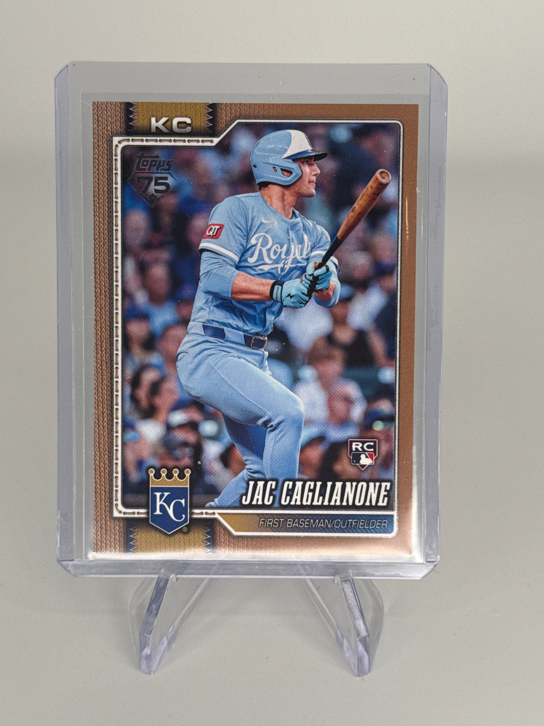 Jac Caglianone 2026 Topps Series One Gold Rookie, 1252/2026