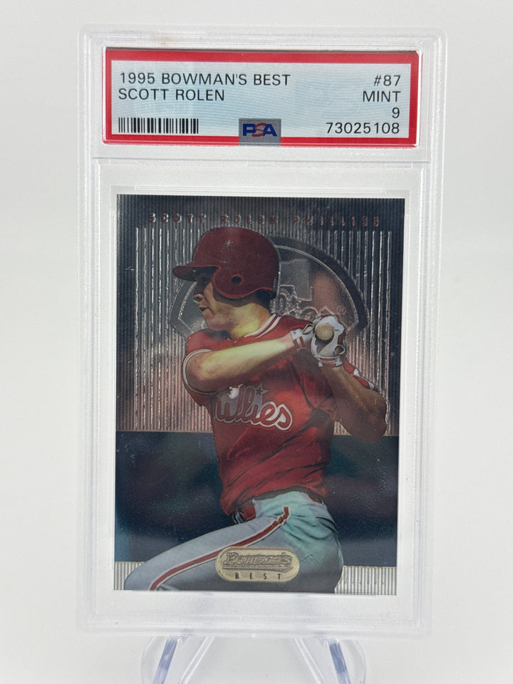 Scott Rolen 1995 Bowman's Best, PSA 9 Mint