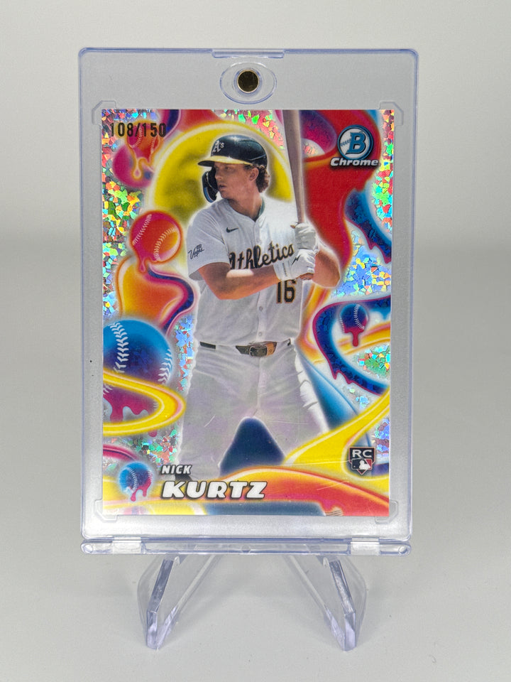 Nick Kurtz 2025 Bowman Chrome Melt Mashers Rookie, 108/150