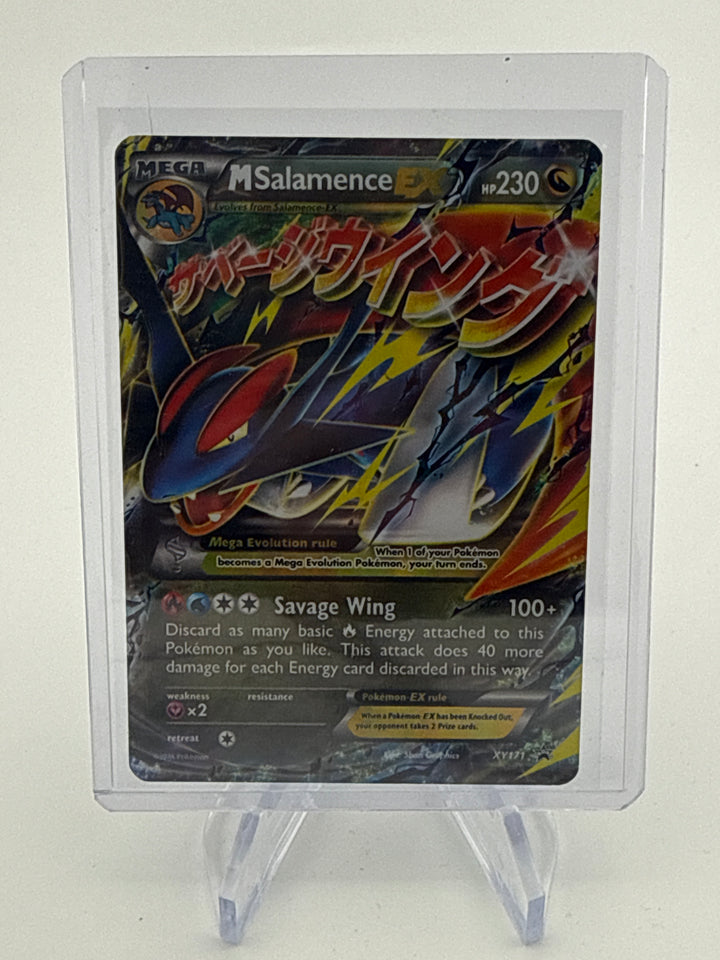 Pokemon TCG 2016 Mega Salamence EX Black Star Promo, XY171